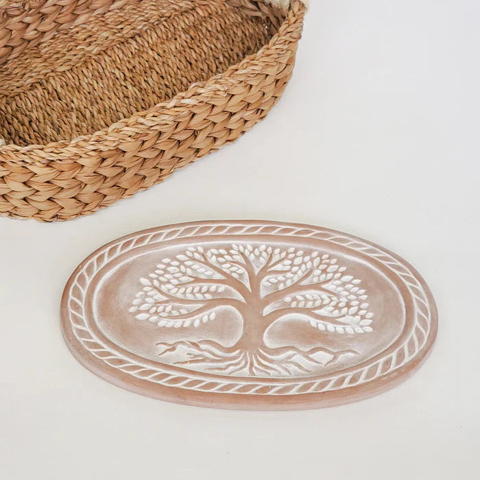 Bread Warmer & Basket Oval Gift Set