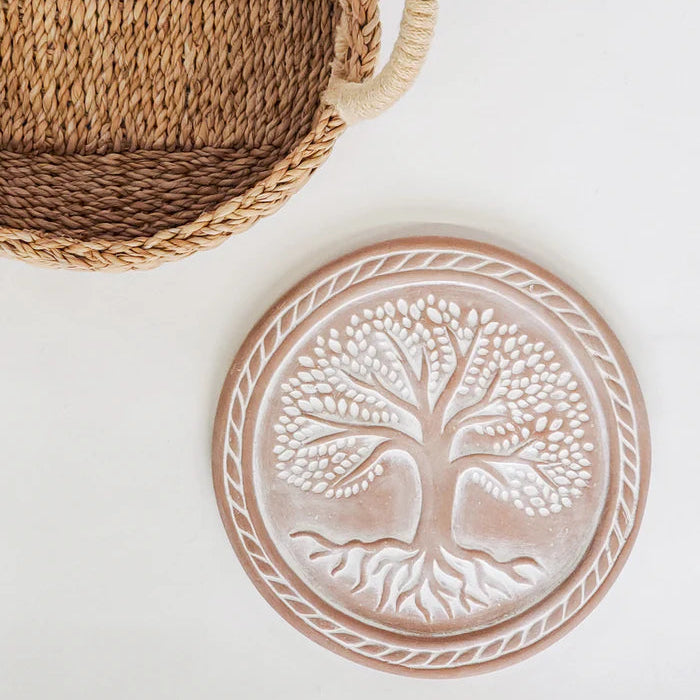 Bread Warmer & Basket Round Gift Set