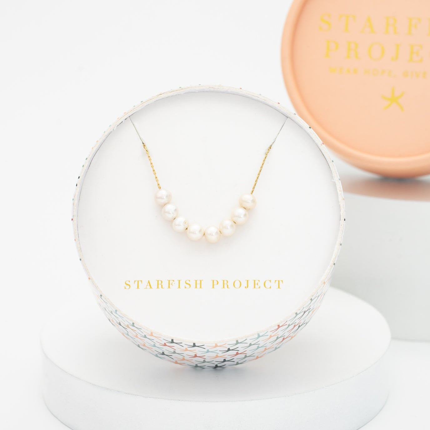 Harmony Pearl Cluster Necklace