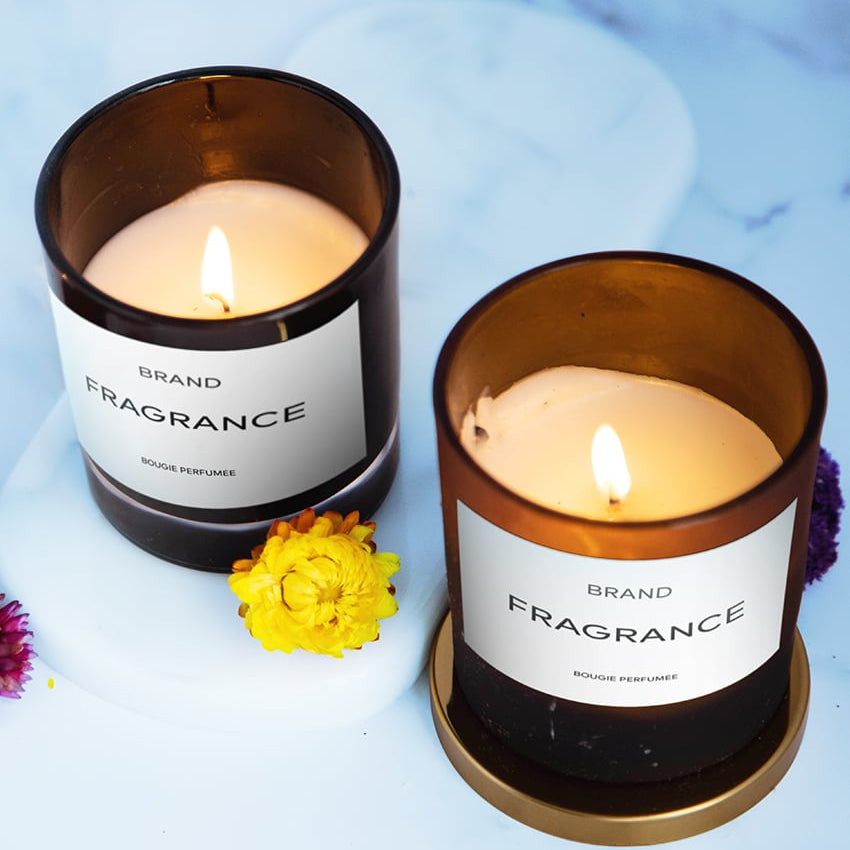 Hand Poured Boxed Custom Candle (Satin Collection)
