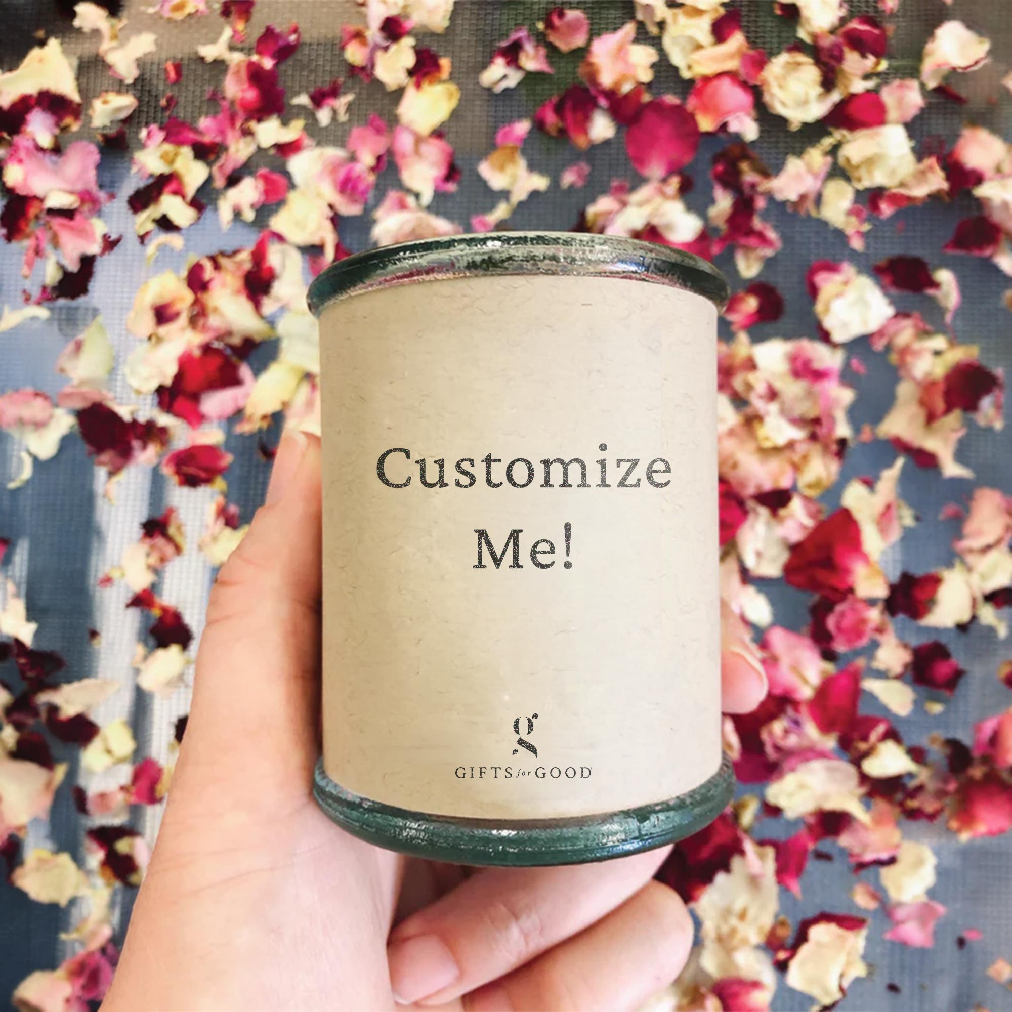 Custom Candle (4 oz) Eco Coconut Soy