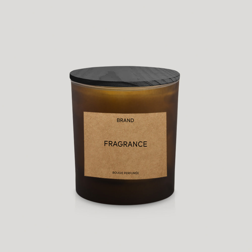 Hand Poured Boxed Custom Candle (Satin Collection)