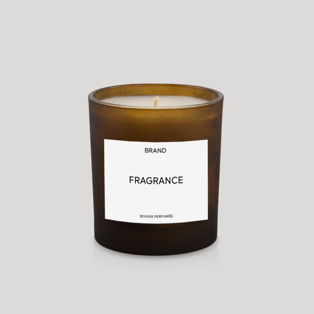 Hand Poured Boxed Custom Candle (Satin Collection)
