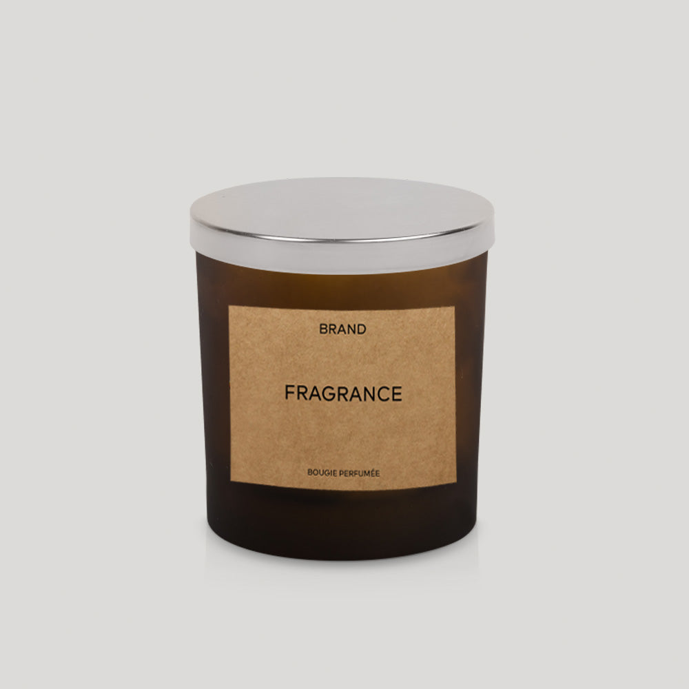 Hand Poured Boxed Custom Candle (Satin Collection)