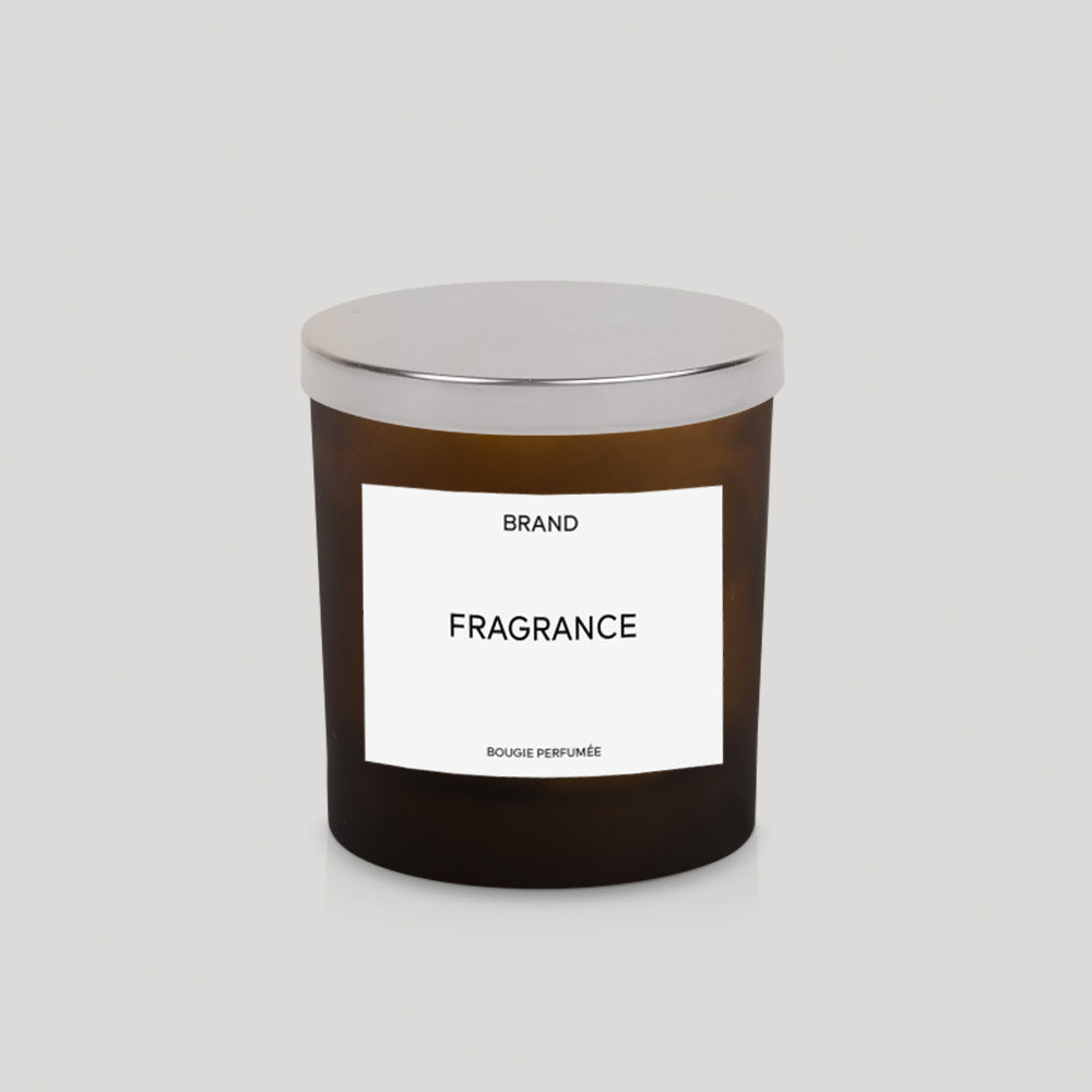 Hand Poured Boxed Custom Candle (Satin Collection)