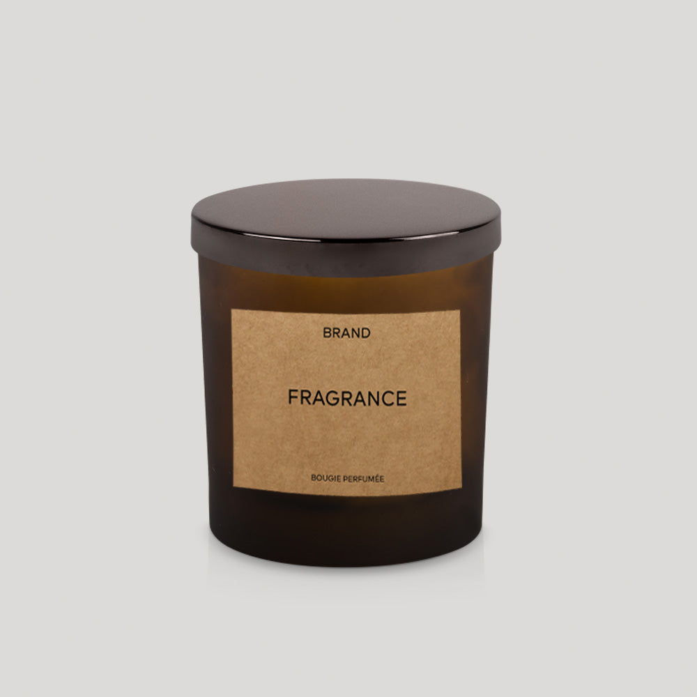 Hand Poured Boxed Custom Candle (Satin Collection)