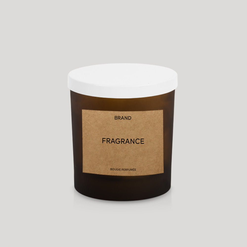 Hand Poured Boxed Custom Candle (Satin Collection)