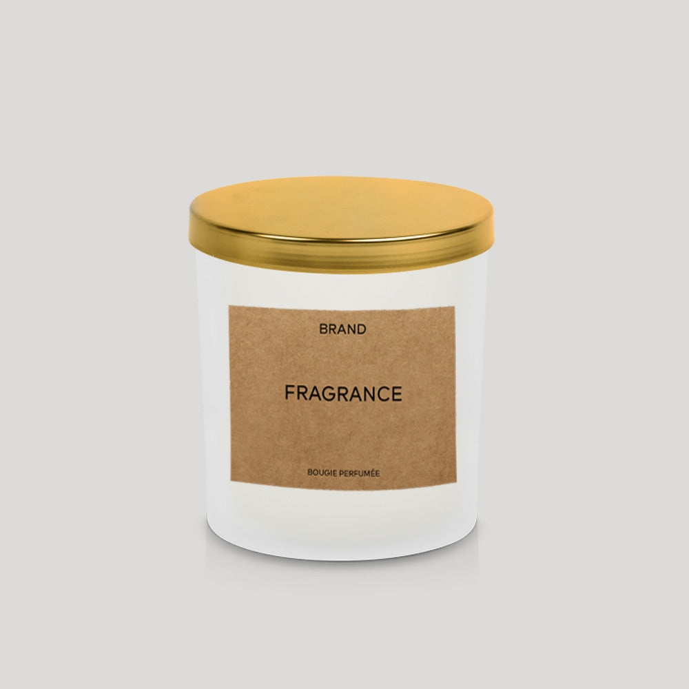 Hand Poured Boxed Custom Candle (Satin Collection)
