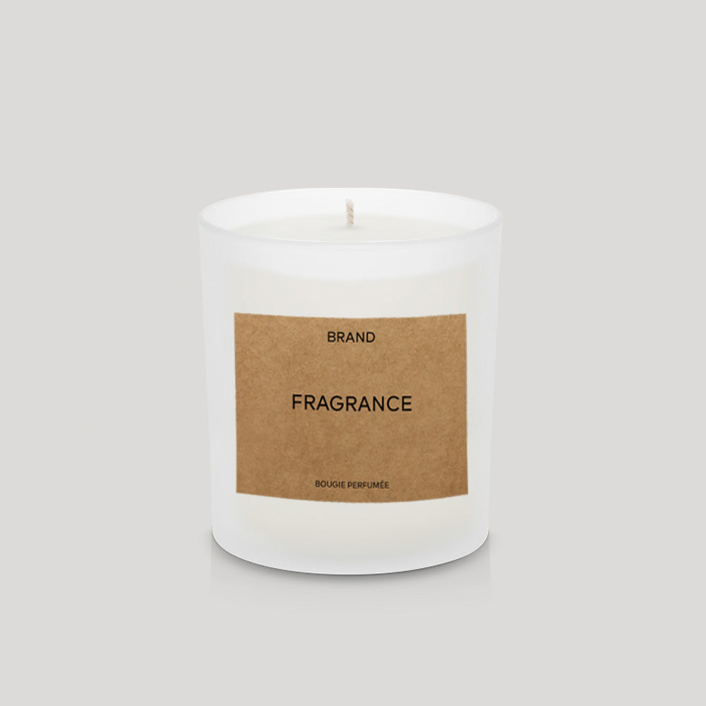 Hand Poured Boxed Custom Candle (Satin Collection)