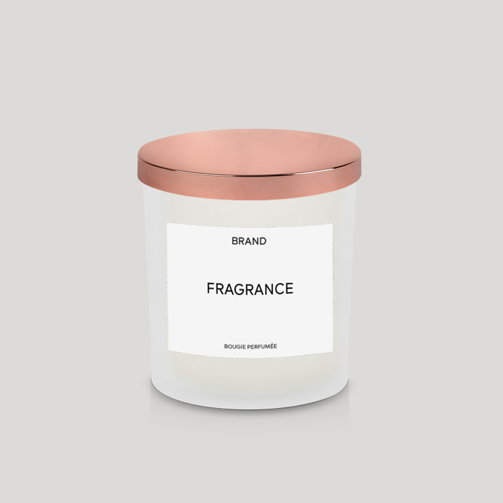 Hand Poured Boxed Custom Candle (Satin Collection)