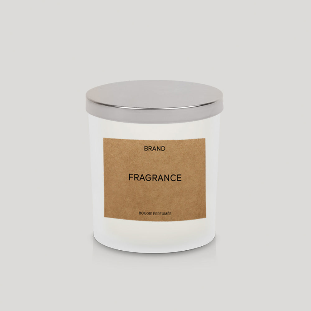 Hand Poured Boxed Custom Candle (Satin Collection)