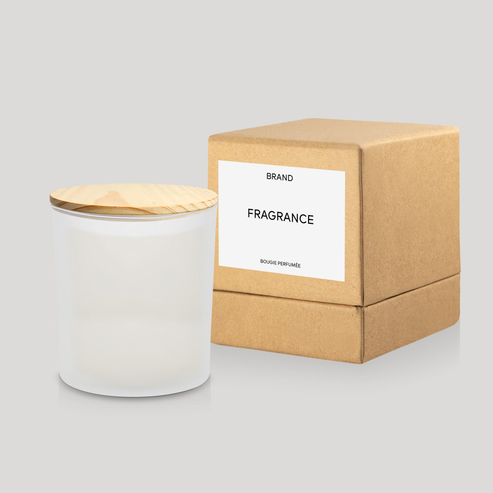 Hand Poured Boxed Custom Candle (Satin Collection)
