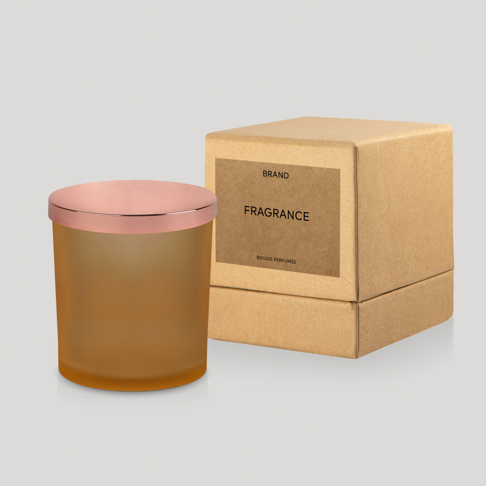 Hand Poured Boxed Custom Candle (Satin Collection)
