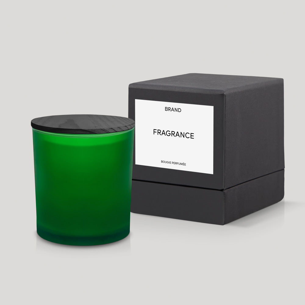 Hand Poured Boxed Custom Candle (Satin Collection)