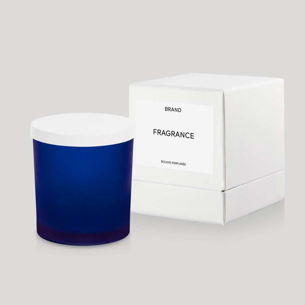Hand Poured Boxed Custom Candle (Satin Collection)
