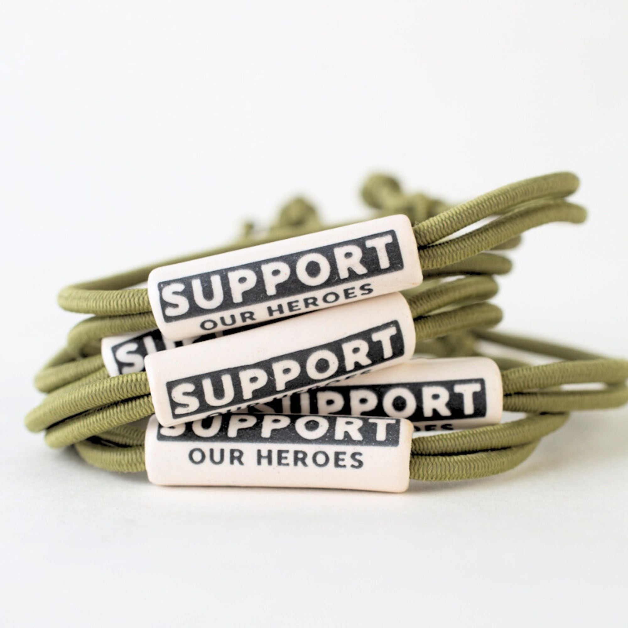 Active Gear Bracelets on Stretch Cord