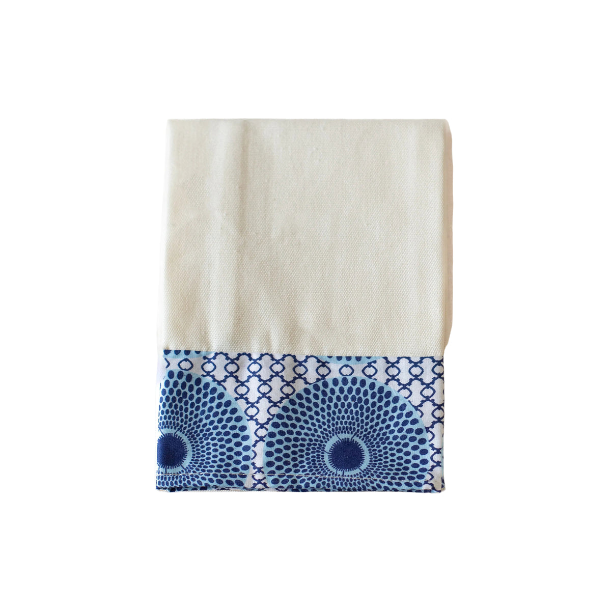 Kitenge Trim Cotton Napkin Set