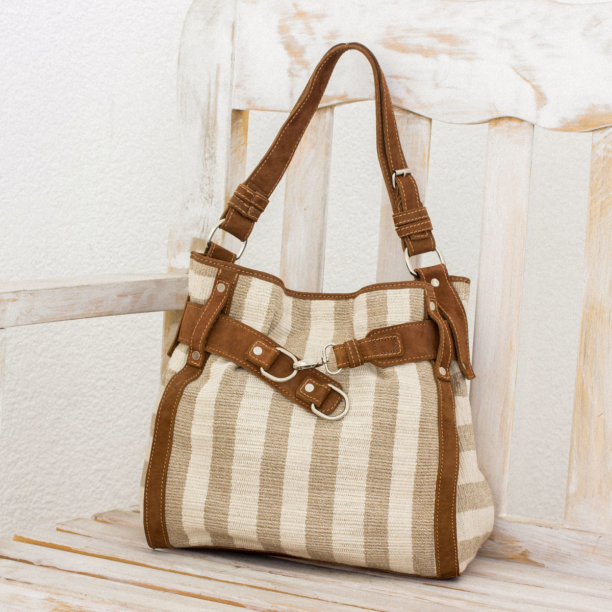 Central American Cotton Shoulder Bag - Natures Lines