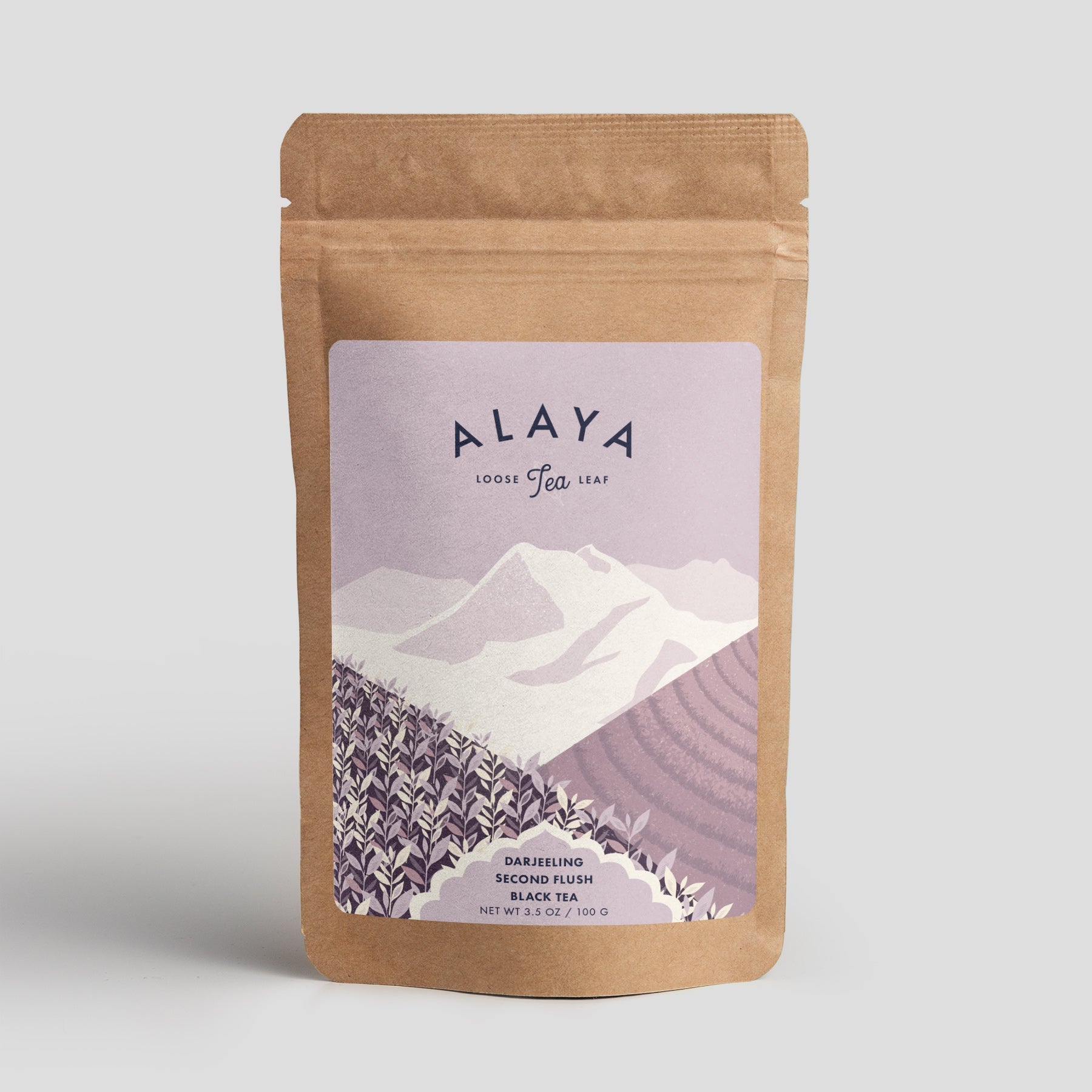Darjeeling second flush tea - full-bodied and robust blend of black tea