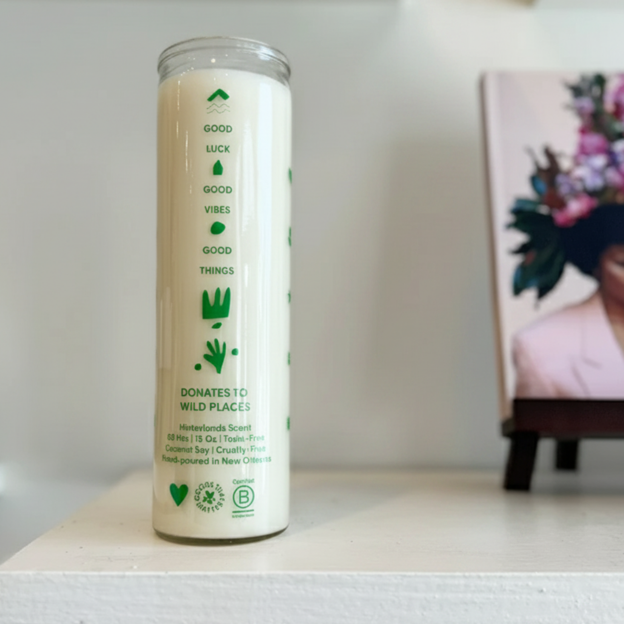 Good Luck, Good Vibes, Good Things Candle