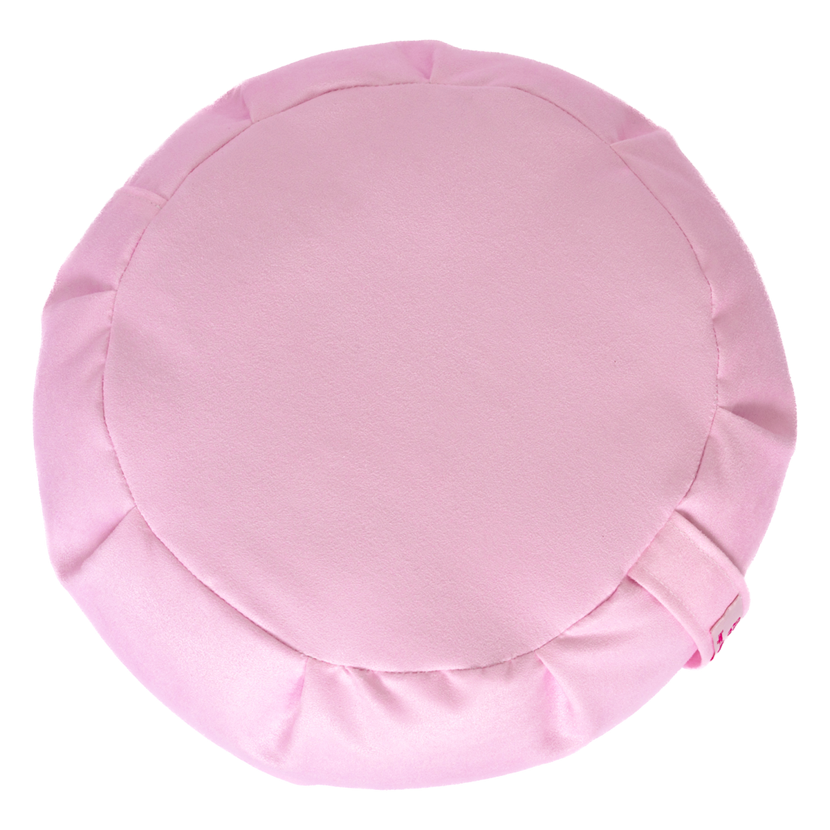 Zafu Meditation Cushion in Pink Ribbon