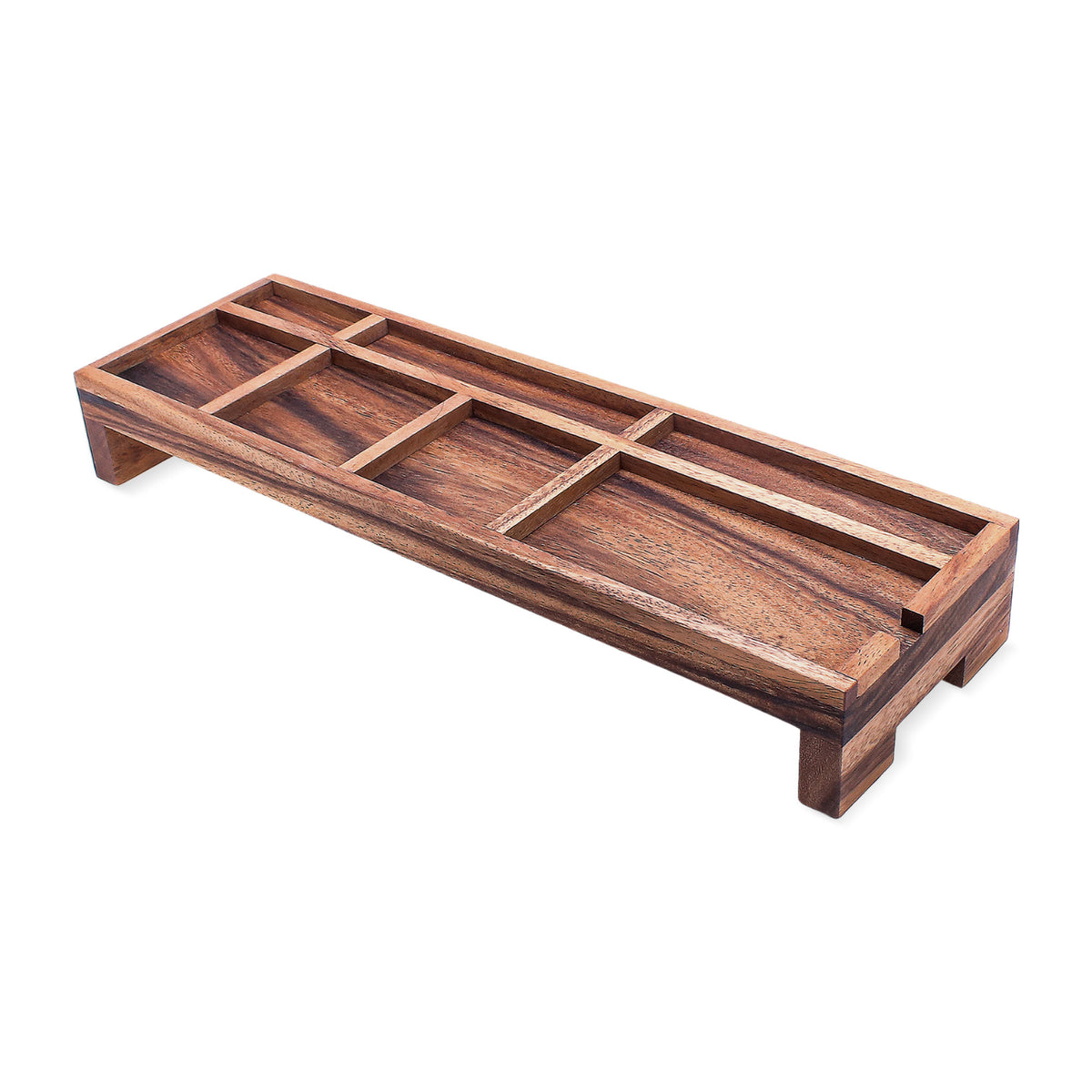 Smarty Pants - a Hand Crafted Raintree Wood Desk Organizer