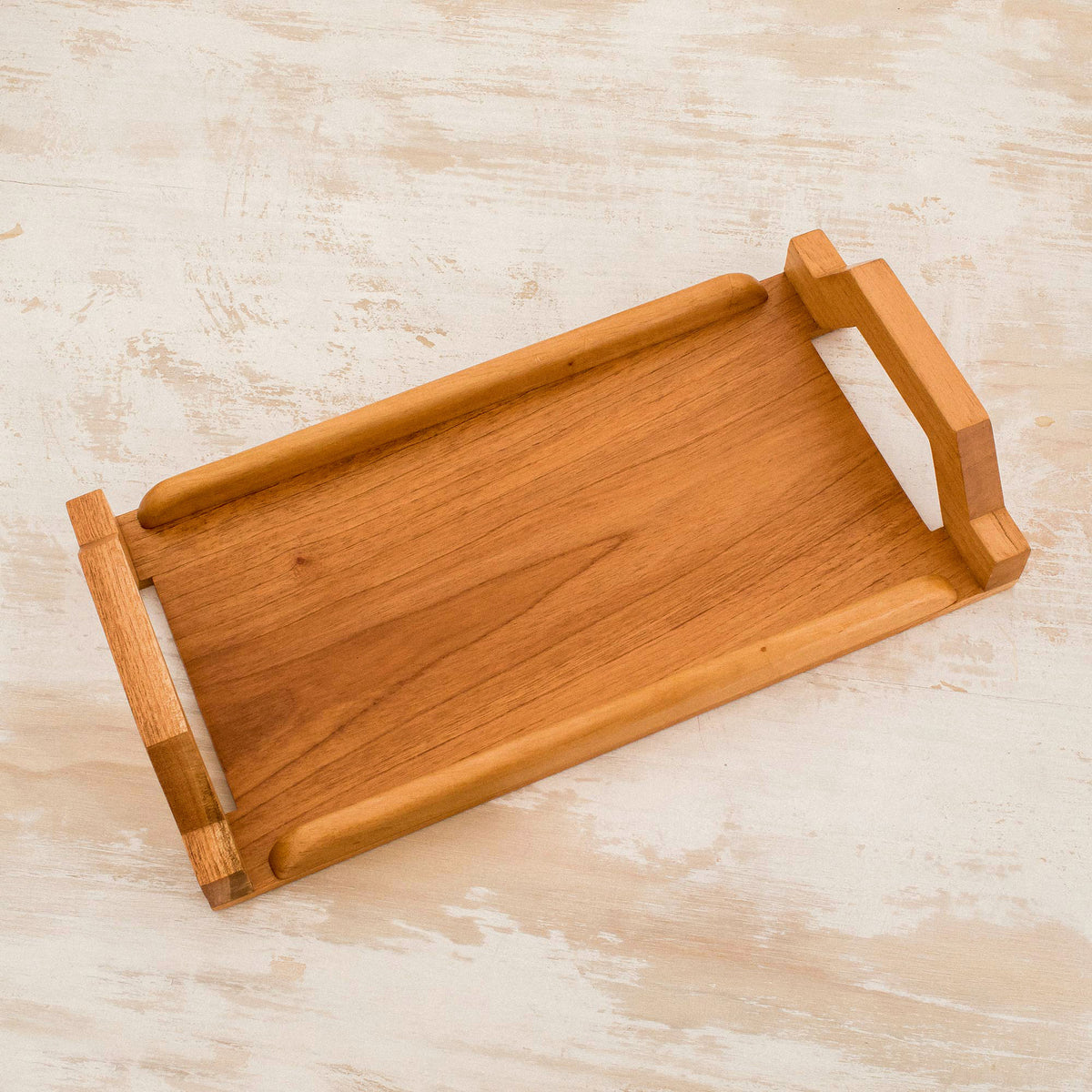 Stunning Angles - Handmade Cedar Wood Tray Crafted in Guatemala