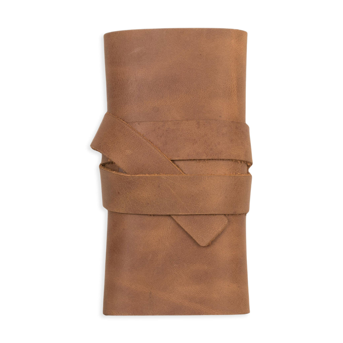 Handmade Leather Cable Case with Straps