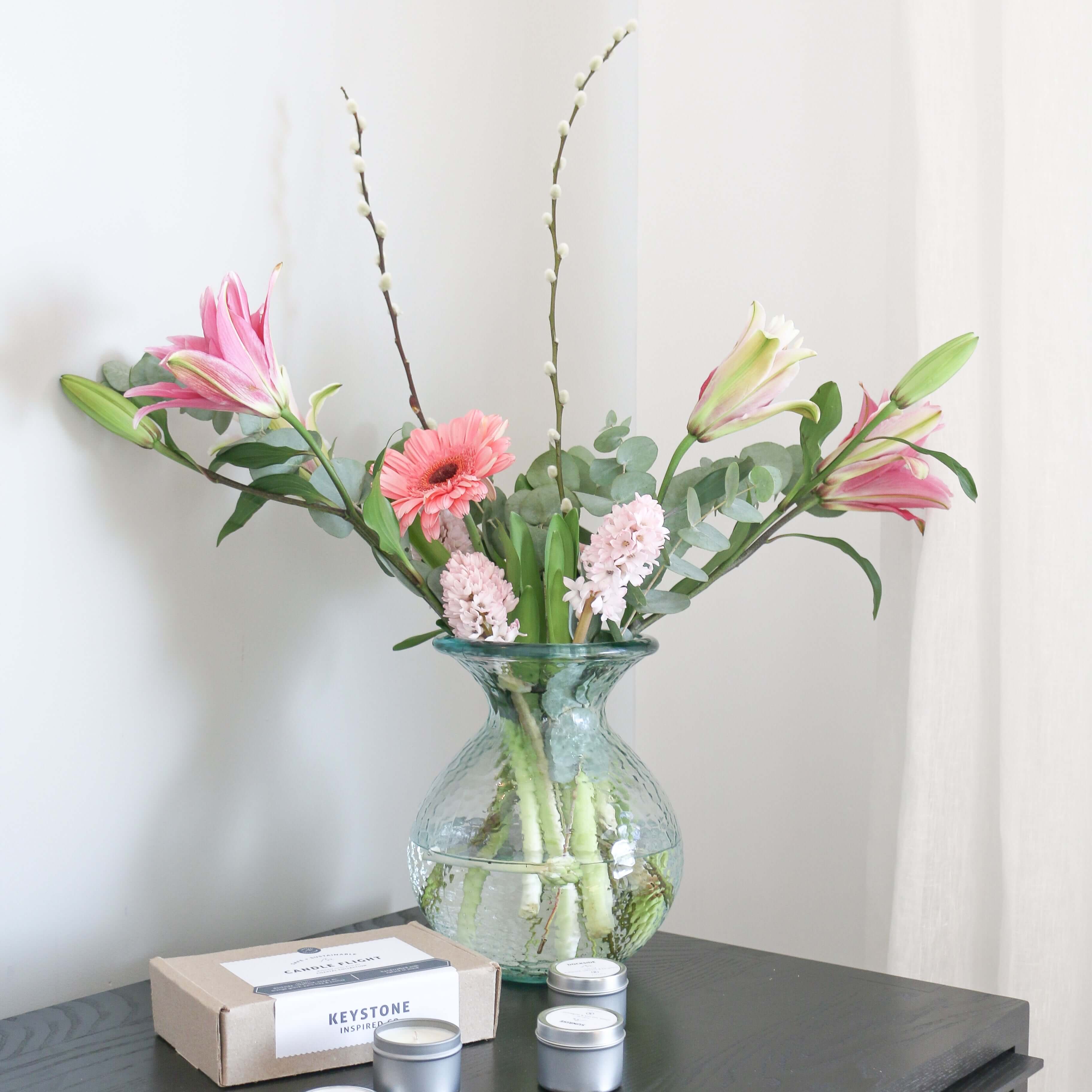 Hammered Vase