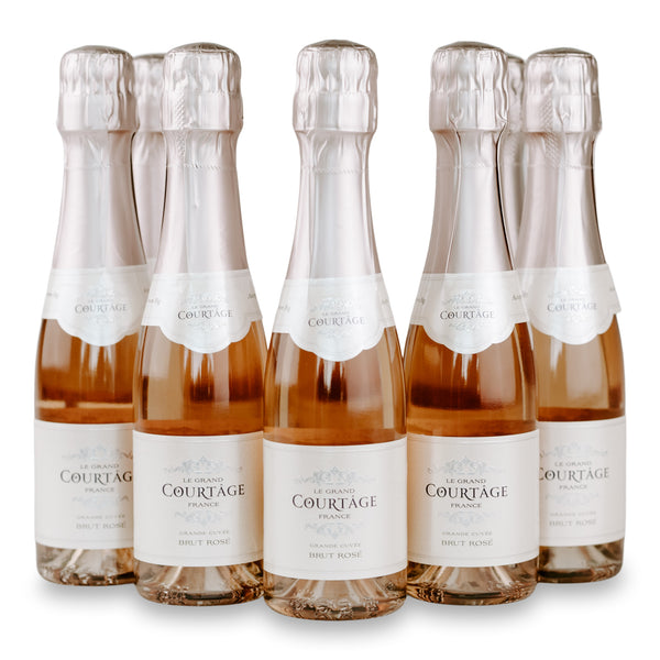 Mini Champagne Bottles - 12 Pack