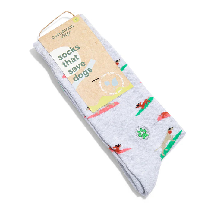 Socks that Save Dogs (Select from 10 Designs)