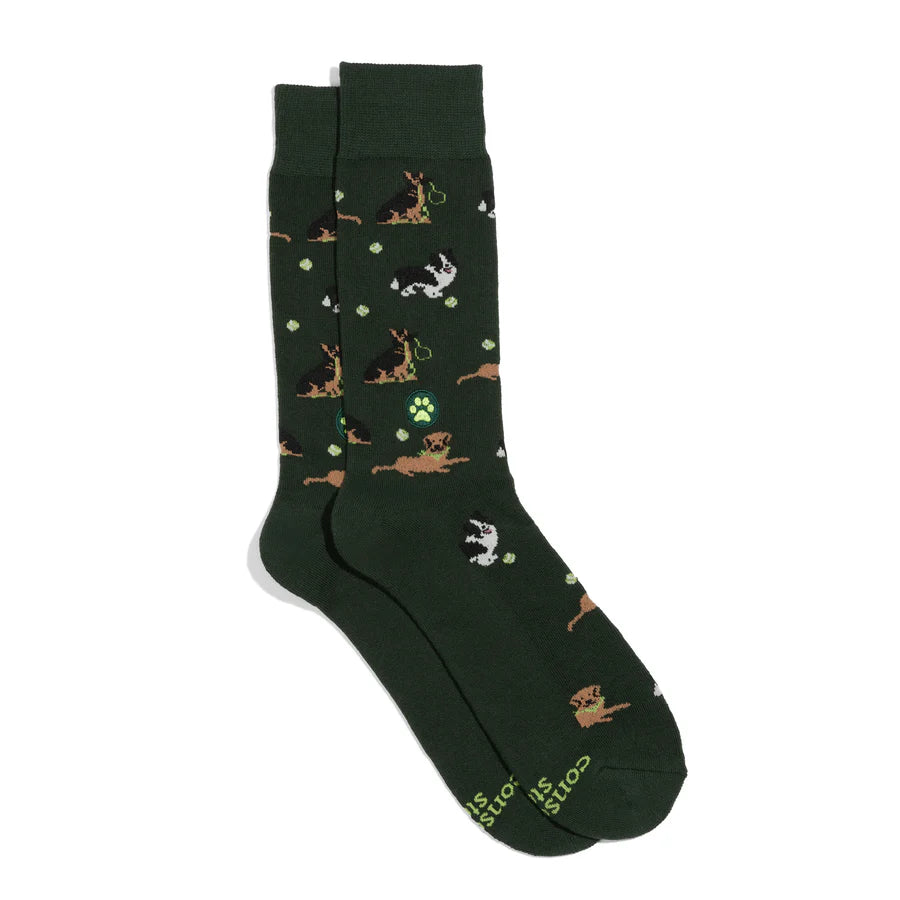 Socks that Save Dogs (Select from 10 Designs)