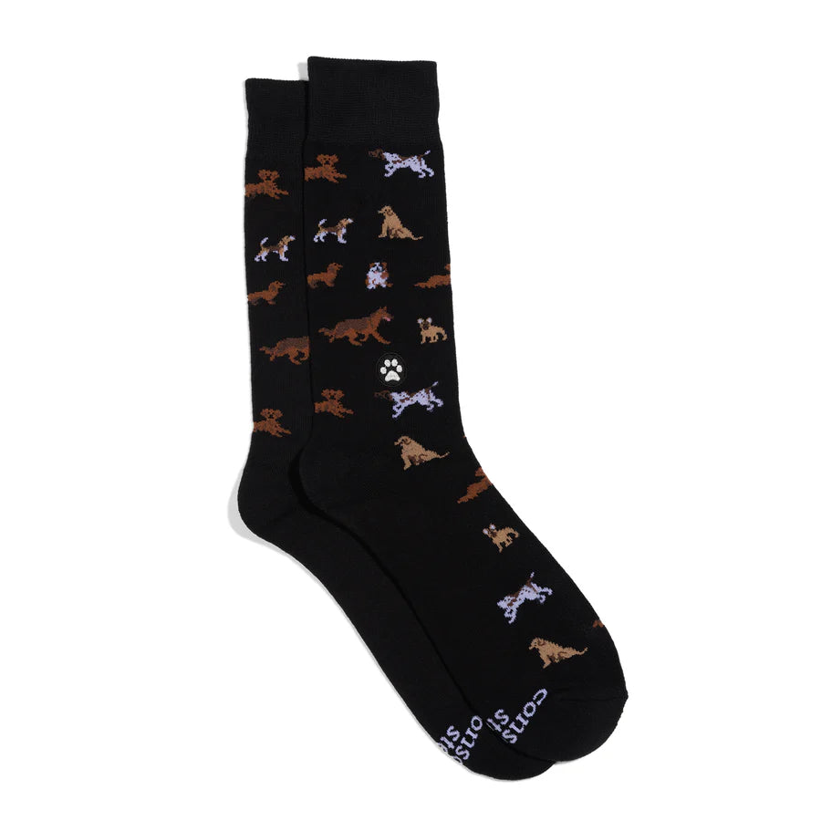 Socks that Save Dogs (Select from 10 Designs)