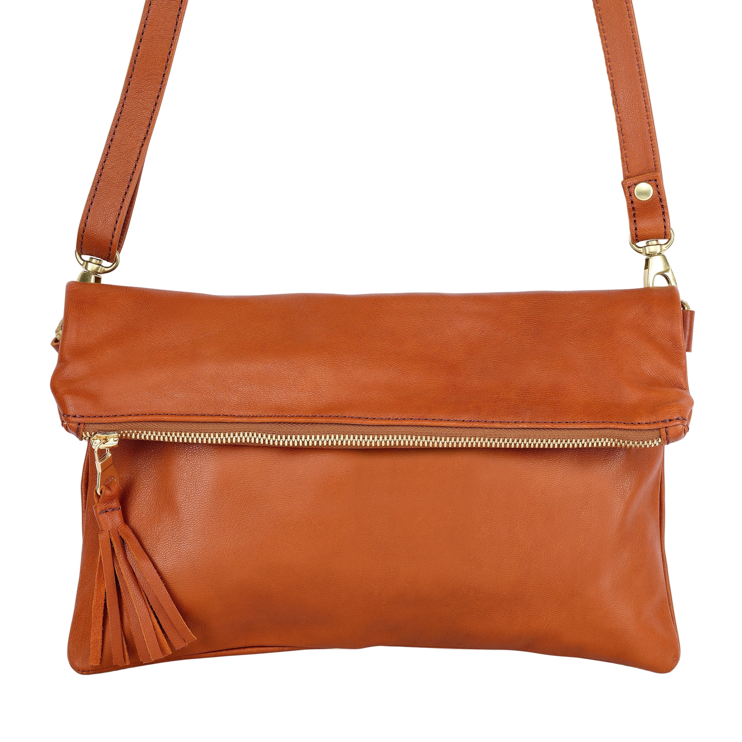 Makeda Leather Crossbody Bag