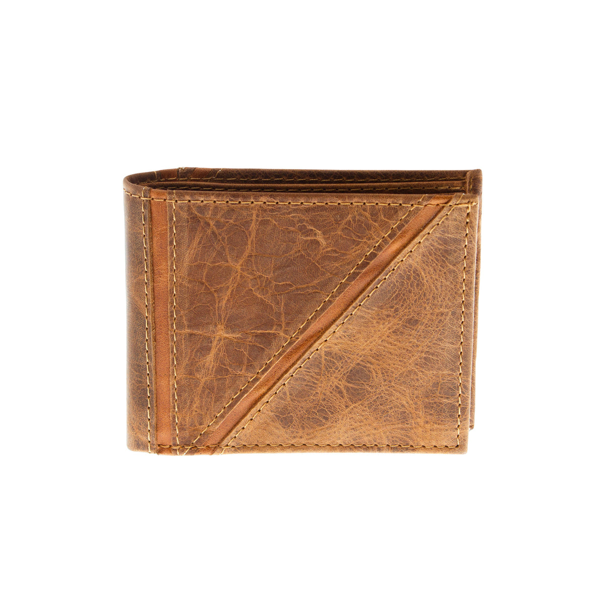 Minimalist in Brown - Men's Leather Wallet Travel Accessory