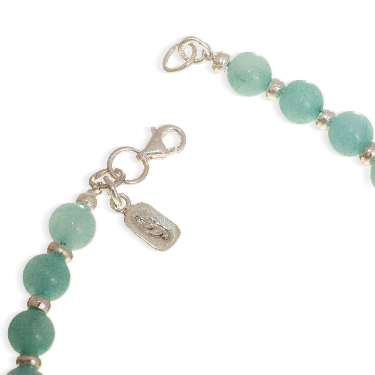 Exquisite Love - Natural Amazonite Handcrafted Beaded Bracelet