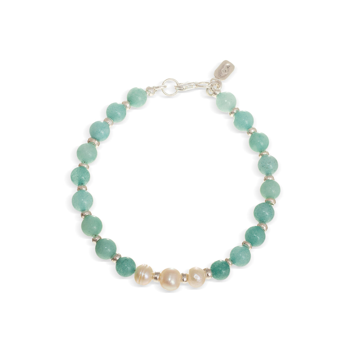 Exquisite Love - Natural Amazonite Handcrafted Beaded Bracelet
