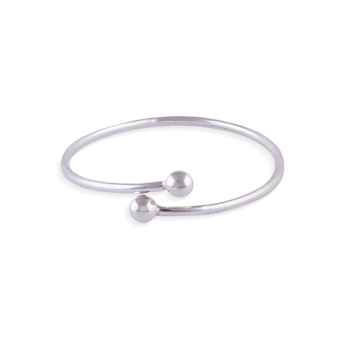 Peruvian Sterling Silver Modern Wrap Bracelet