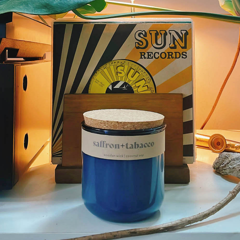 Saffron + Tobacco Candle