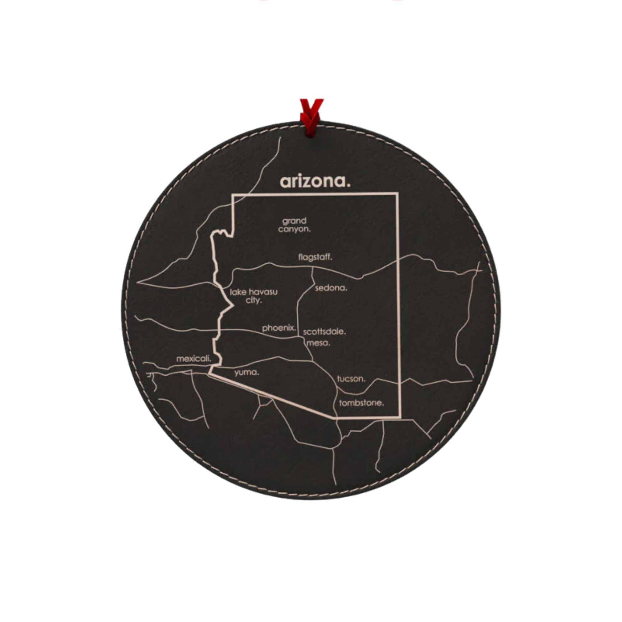 State Maps Ornament