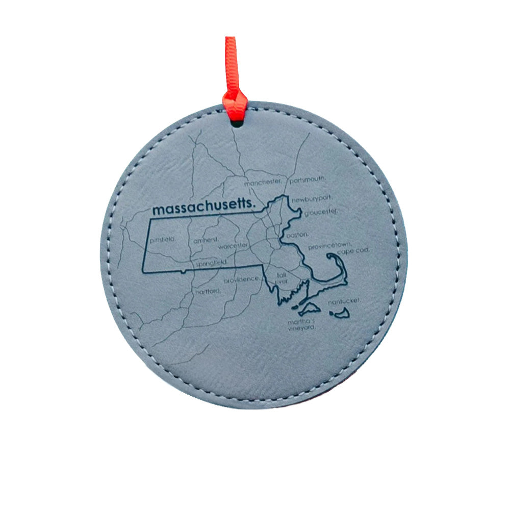 State Maps Ornament