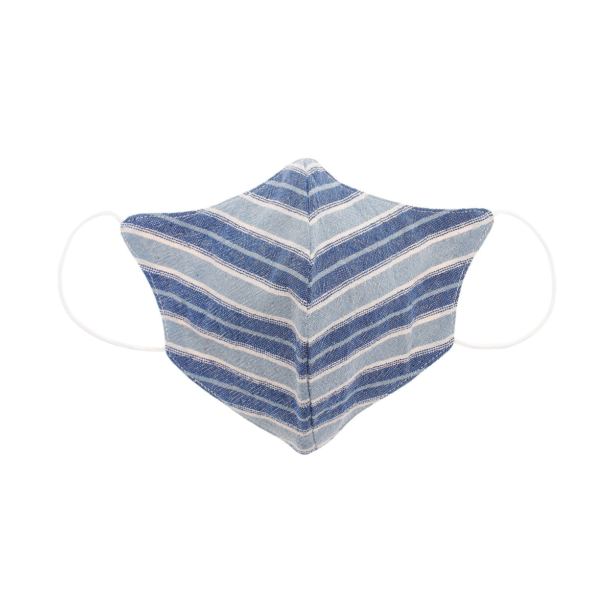 Sky Stripes - A Triple-Layer Cotton Face Mask