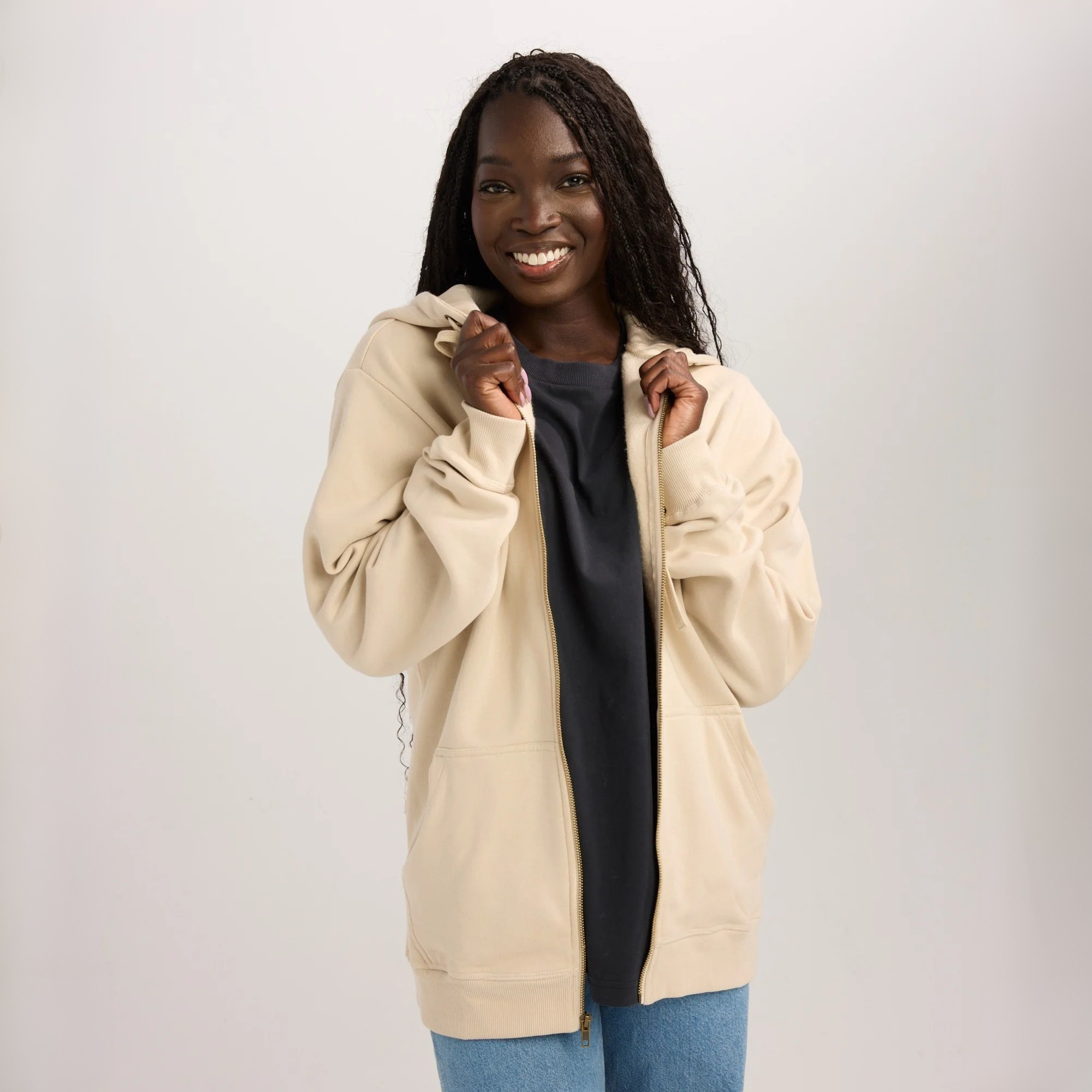Unisex Zip Hoodie