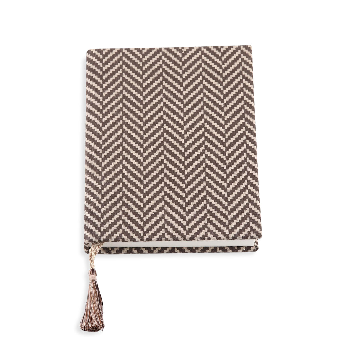 Handcrafted Journal - Cotton Pages with Zigzag Pattern