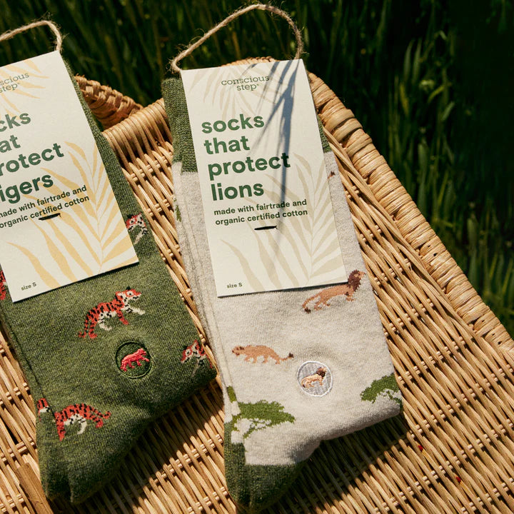 Socks that Protect Animals (Select from 10+ Designs)