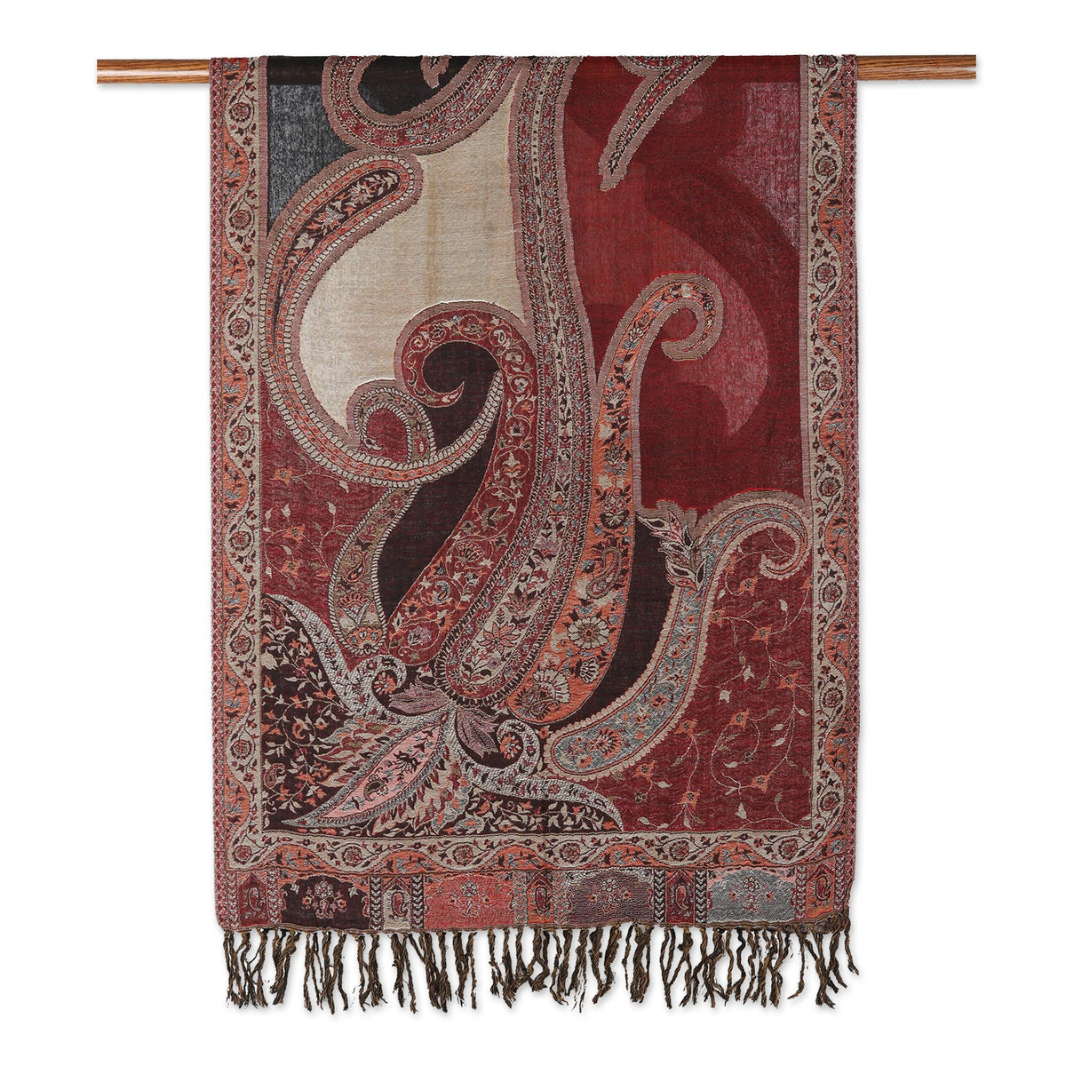 Himalayan Heirloom Jamawar Wool Shawl