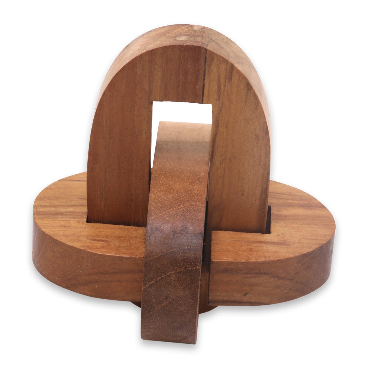 Chain Hook - A Small Wooden Pub Game Puzzle from Javanese Artisan