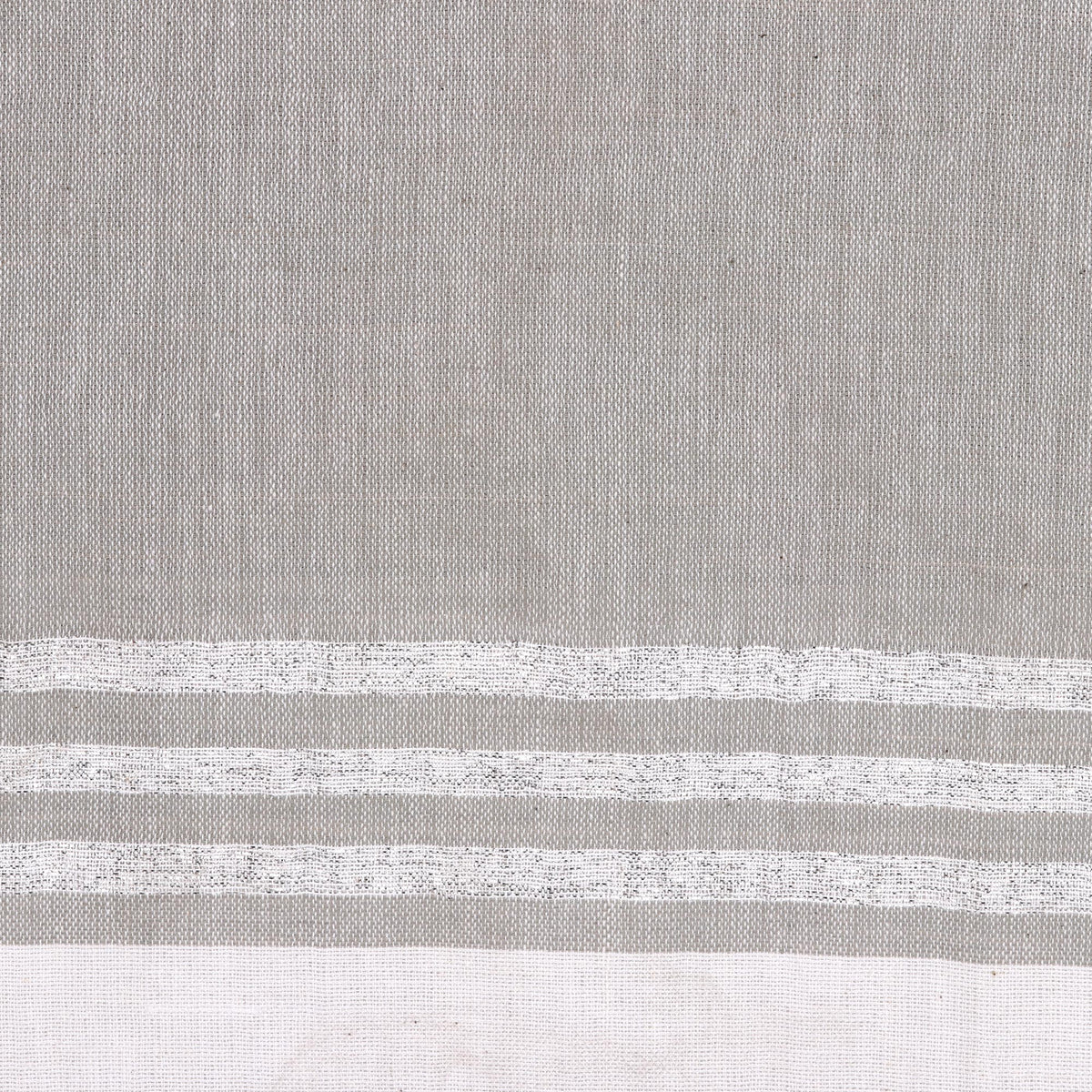 Stylish Stripes in Sage - Handwoven Striped Cotton Blend Sarong in Sage from India