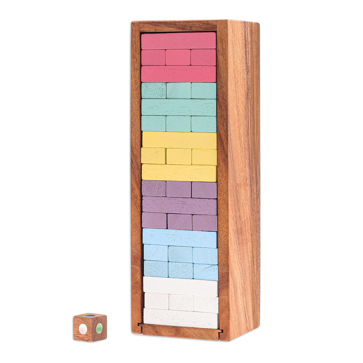 Colorful Balance In Medium Wood Puzzle