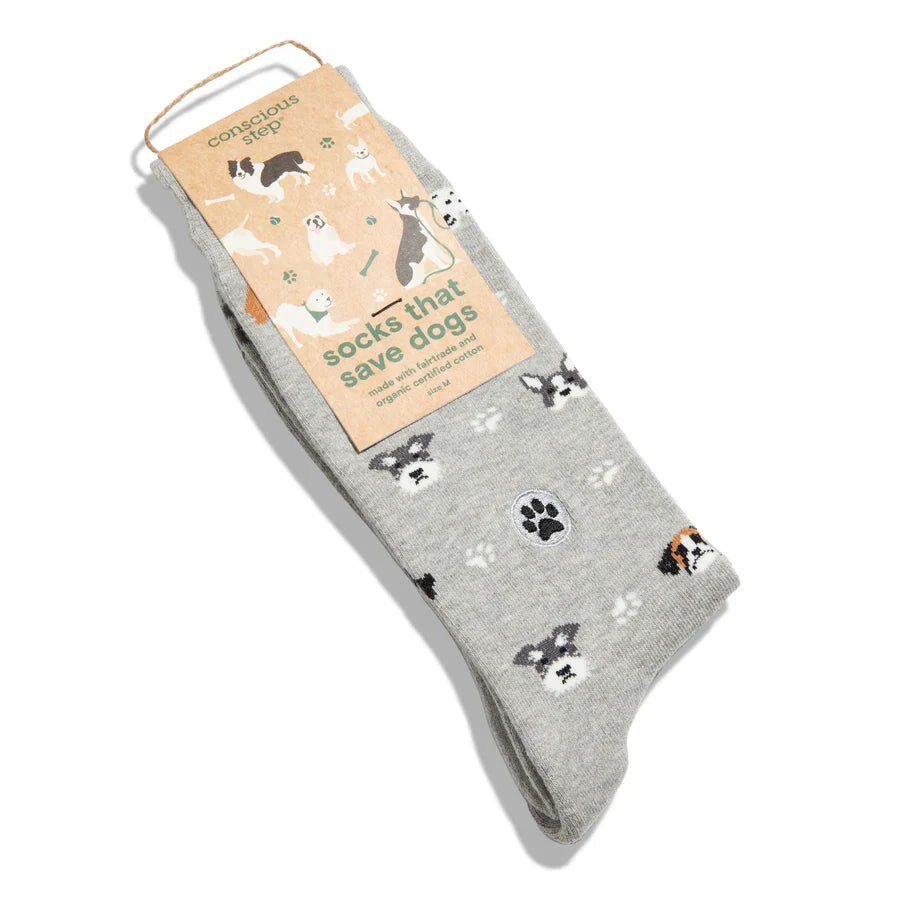 Socks that Save Dogs (Select from 10 Designs)
